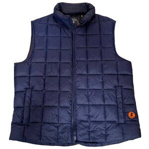 Save The Duck Men’s Quilted Giga Vest in Navy | Men's Large
